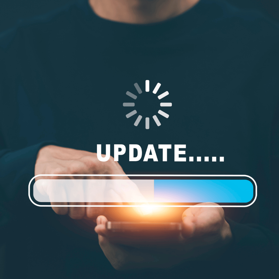 Month-end website updates